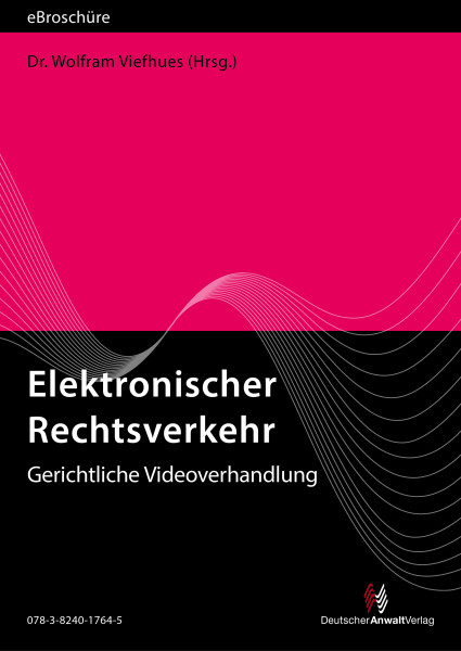 Elektronischer Rechtsverkehr - eBroschüre (PDF), Ausgabe 1/2025