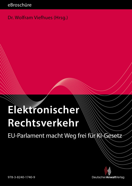 Elektronischer Rechtsverkehr - eBroschüre (PDF), Ausgabe 2/2024